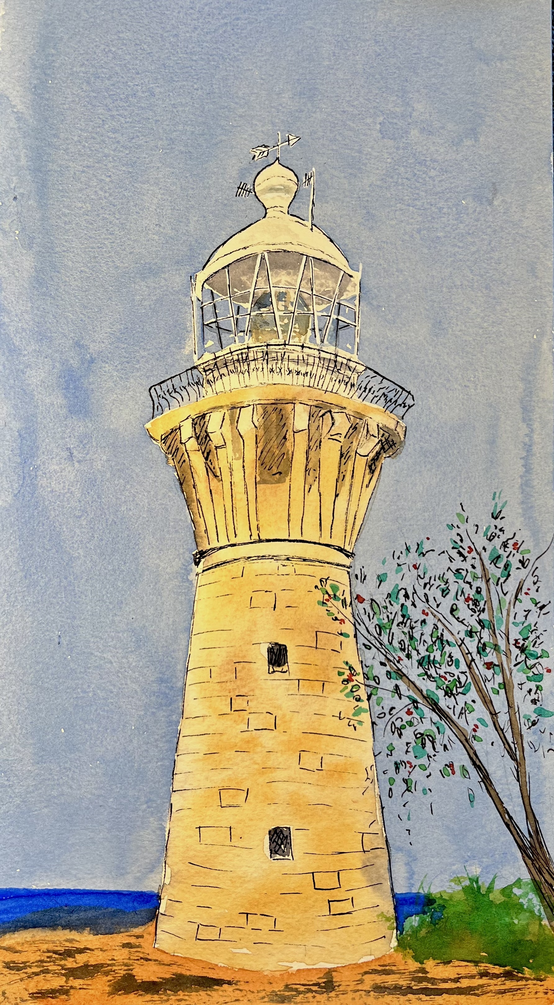 Untitled watercolor painting
