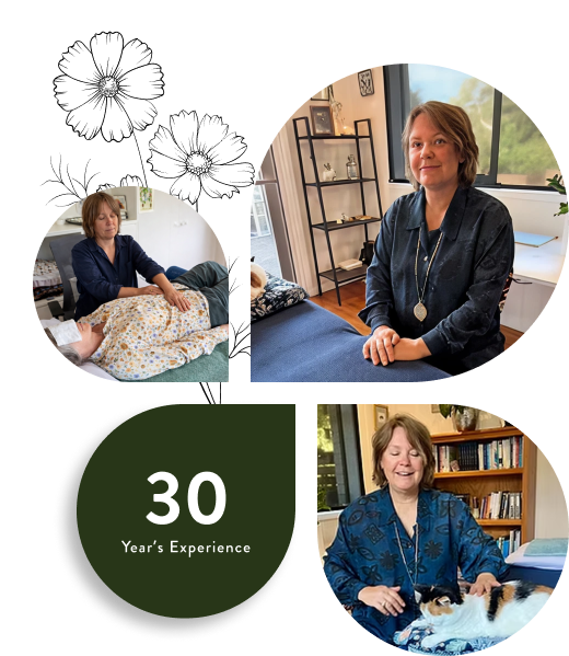 Reiki treatments — practitioner, session, and 30 years experience